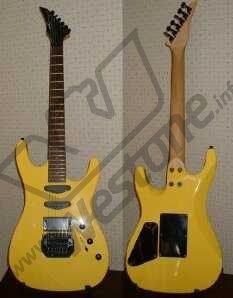 westone guitar yellow